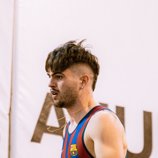 Markel Fernández, atleta de 400 m y creador de Atletismo Bizkaia
